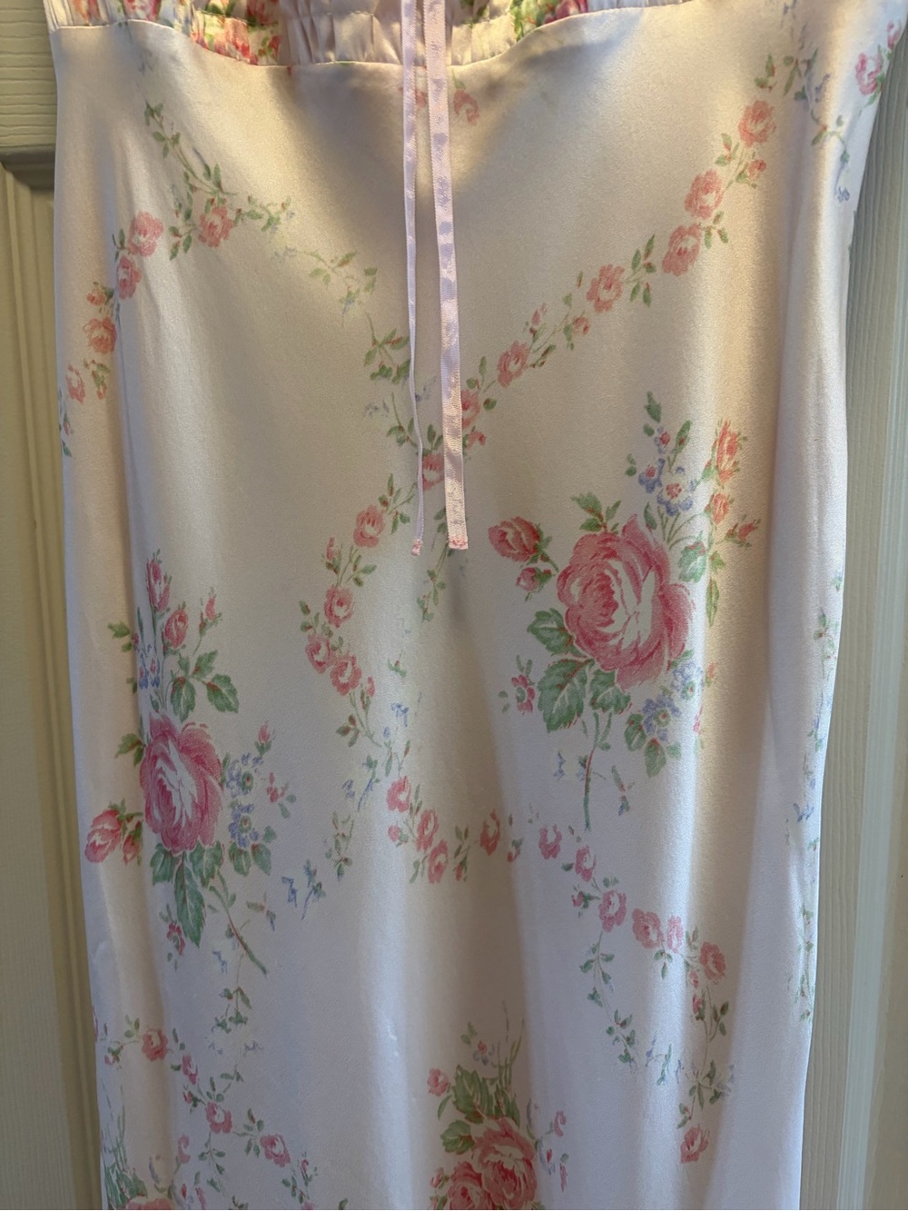 Loveshackfancy Kyan Silk Floral Maxi Dress 6 Read Description - Picture 6 of 12